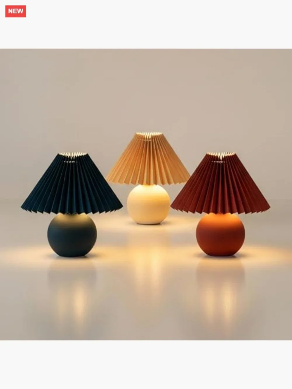 Modern Ceramic LED Table Lamp - Small 10